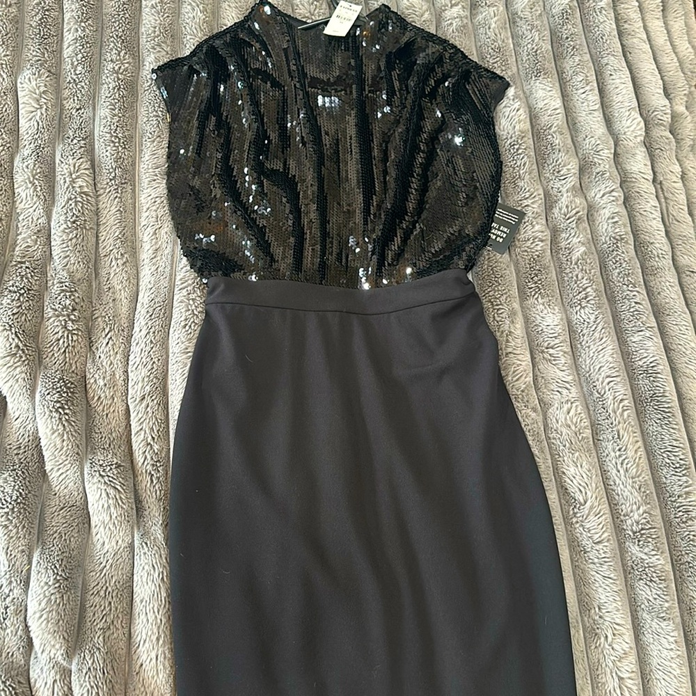 NWT Express sequin bodycon dress